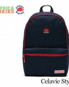 [AFRICA RIKIKO] no.116 곤색+빨강 캐주얼백팩 학생배낭