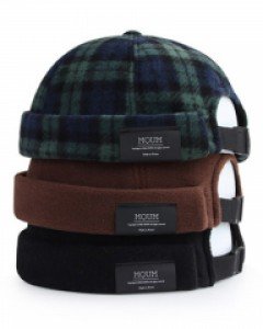 3컬러 플리스 와치캡 FW 남자 여자 레옹모자