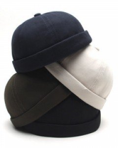 4컬러 코튼 베이직 와치캡 남자 여자 레옹빵모자