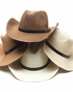 [아동모자] 모아이 카우보이모자 키즈 밀짚페도라 여름