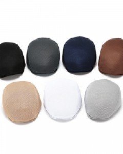 7컬러 밴딩 망사 매쉬 헌팅캡 남자 여자 여름모자