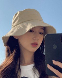 빈티지 코드락 버킷햇 여자 남자 코튼 벙거지모자