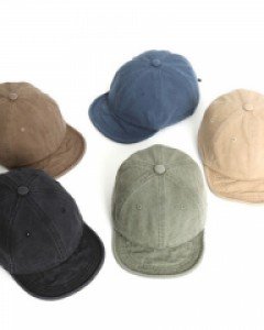 와이어 숏챙 워싱 스토퍼캡 코튼 남자 여자 볼캡모자