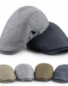 [빅사이즈] 모스 린넨 헌팅캡 머리큰 남자 대두모자 도리구찌 XL