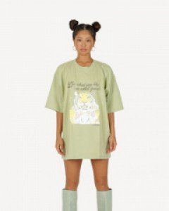 립합 빈티지 타이거 박스티