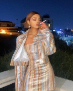 립합 페스티벌 크롭 자켓