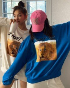 립합 라이언위트 스웨트셔츠