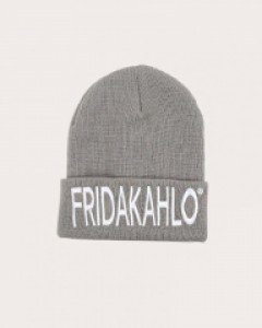 립합 프리다칼로 자수 비니