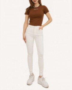 뽀송 기모 트임 스키니