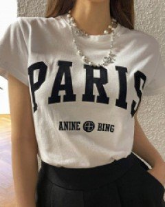 프렌치 반팔 티셔츠