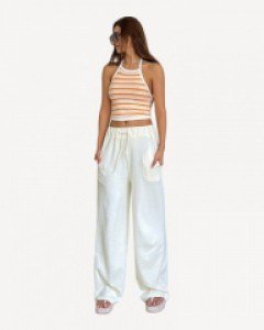 테리 스트레이트 팬츠