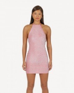 펄 미니 드레스