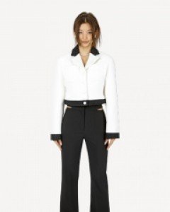 재키 크롭 트위드 재킷