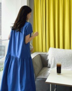 드라이 셔링 원피스