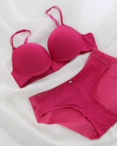 리체핑크브라SET