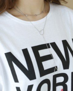 에이지물방울목걸이