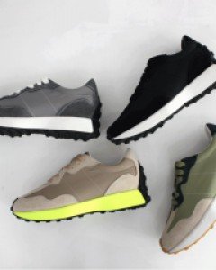 스포티 배색 스니커즈