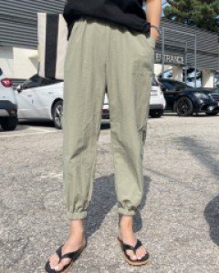 바스락 죠거밴딩팬츠(자체제작)