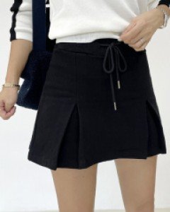 제이 핀턱 치마 바지