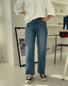 봄봄스트레잇 히든밴딩팬츠~RN