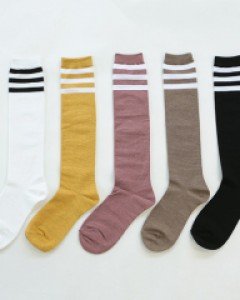 트리플라인 코튼 니삭스