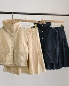 핀턱 투피스 셋업-(단품 구매)