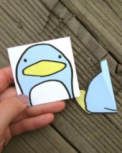 KOHEM MINI CARD -펭귄