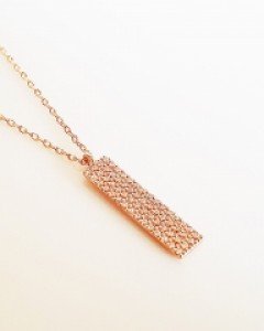 큐빅 스틱 바 펜던트