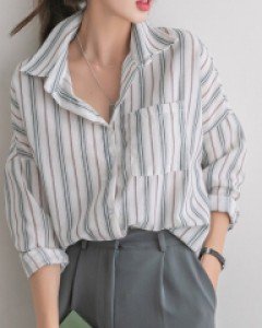 머스트해브 스타일링 스트라이프 셔츠 #NAK MADE.