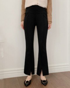 임부복*쫀쫀핀턱 부츠컷 임산부바지