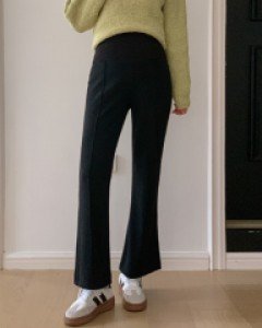 임부복*꾸안꾸핀턱부츠컷 임산부바지