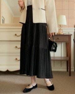 초중기맘*주름캉캉플리츠 밴딩스커트