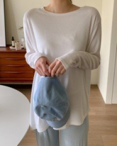 임부복*찰랑찰랑사선 훌티셔츠