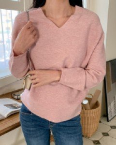 임부복*캐미양두 브이넥니트