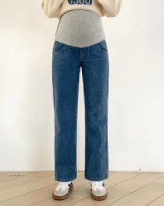 임부복*중청와이드 임산부청바지(M-XXL)