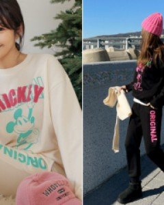 [SET]복실복실 미키 트레이닝세트