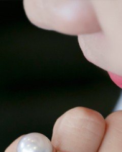 [나스첸카] 남양 진주 요정 샬롯 _ 14K 13 mm 진주 반지