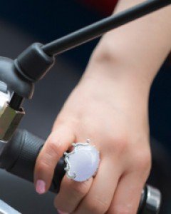 [나스첸카] 북극여우의 La lala _ 라벤더 비취 반지