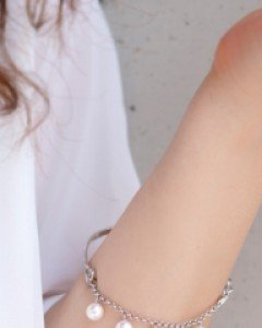 [나스첸카] 타임 투 스마일 _ 진주 팔찌