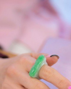 [나스첸카] 조용한 카리스마 18 _ jade 비취 가락지