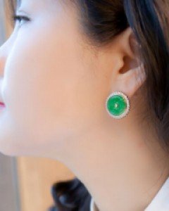 [나스첸카] 어나더, 페이 어텐션 플리즈 [실버 수공예 비취 귀걸이]