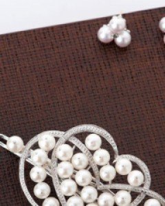 똑딱핀 명품머리핀 머리핀쇼핑몰 진주 헤어핀_사랑은 축복 [나스첸카]