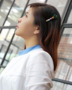 똑딱핀 명품머리핀 머리핀쇼핑몰 비취 옥 산호 호박 헤어핀_하트 투 하트 [나스첸카]