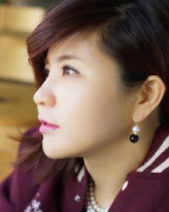 [나스첸카] 클래식 눈사람 _ 흑산호 귀걸이