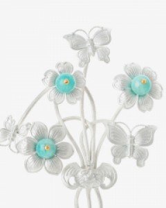 [나스첸카] 꽃망울의 글래머러스함 _  아마조나이트 뒤꽂이 _ 한복 머리장식 _ 결혼준비 _ 신랑어머니한복