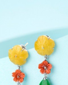 [나스첸카] 애교 삼작 _ 비취 귀걸이