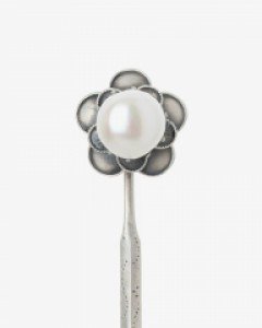 [나스첸카] 진주 하나 _ 은 뒤꽂이 _ 한복 머리장식 _ 결혼준비 _ 쪽진머리 비녀