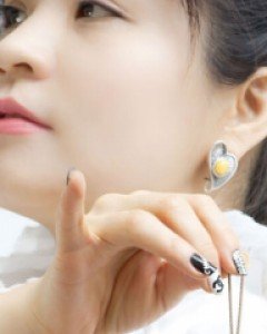 [나스첸카] 애태우지 말고 살기. 편안함 [실버 수공예 호박 귀걸이]