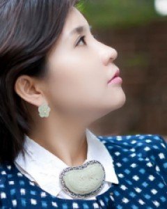 [나스첸카] 백옥 순수 옥 귀걸이