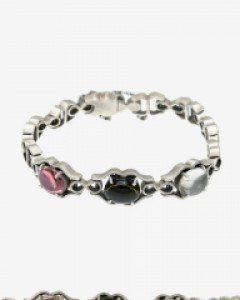 [나스첸카] 작업실에서 새벽보내듯 3 [실버 수공예 토르마린 팔찌]